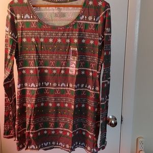 Long sleeve Xmas tee